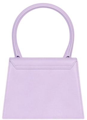 Jacquemus Le Grand Chiquito Large Signature Handbag Lilac Lookbook Jacquemus Le Grand Chiquito Large Signature Handbag Lilac