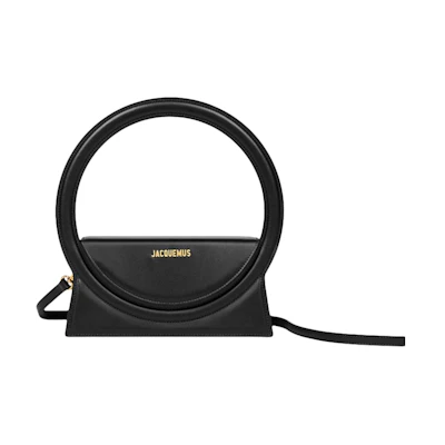 Jacquemus Le Sac Rond Circle Purse Black