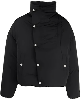 Jacquemus 黑色雙排扣寬鬆版型徽標印花外套 236BL0271320-990 Buy Jacquemus 黑色雙排扣寬鬆版型徽標印花外套 236BL0271320-990