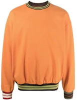 Jacquemus Oversized Crewneck Sweatshirt Orange 235JS1202272750 Jacquemus Oversized Crewneck Sweatshirt Orange 235JS1202272750