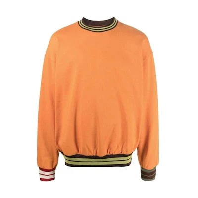 Jacquemus Oversized Crewneck Sweatshirt Orange 235JS1202272750