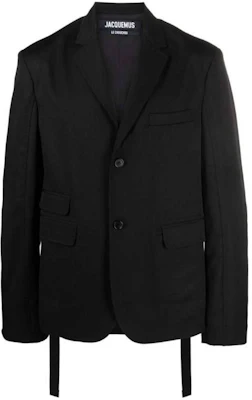 Jacquemus 單排扣西裝外套 黑色 236JA0311333990 Buy Jacquemus 單排扣西裝外套 黑色 236JA0311333990