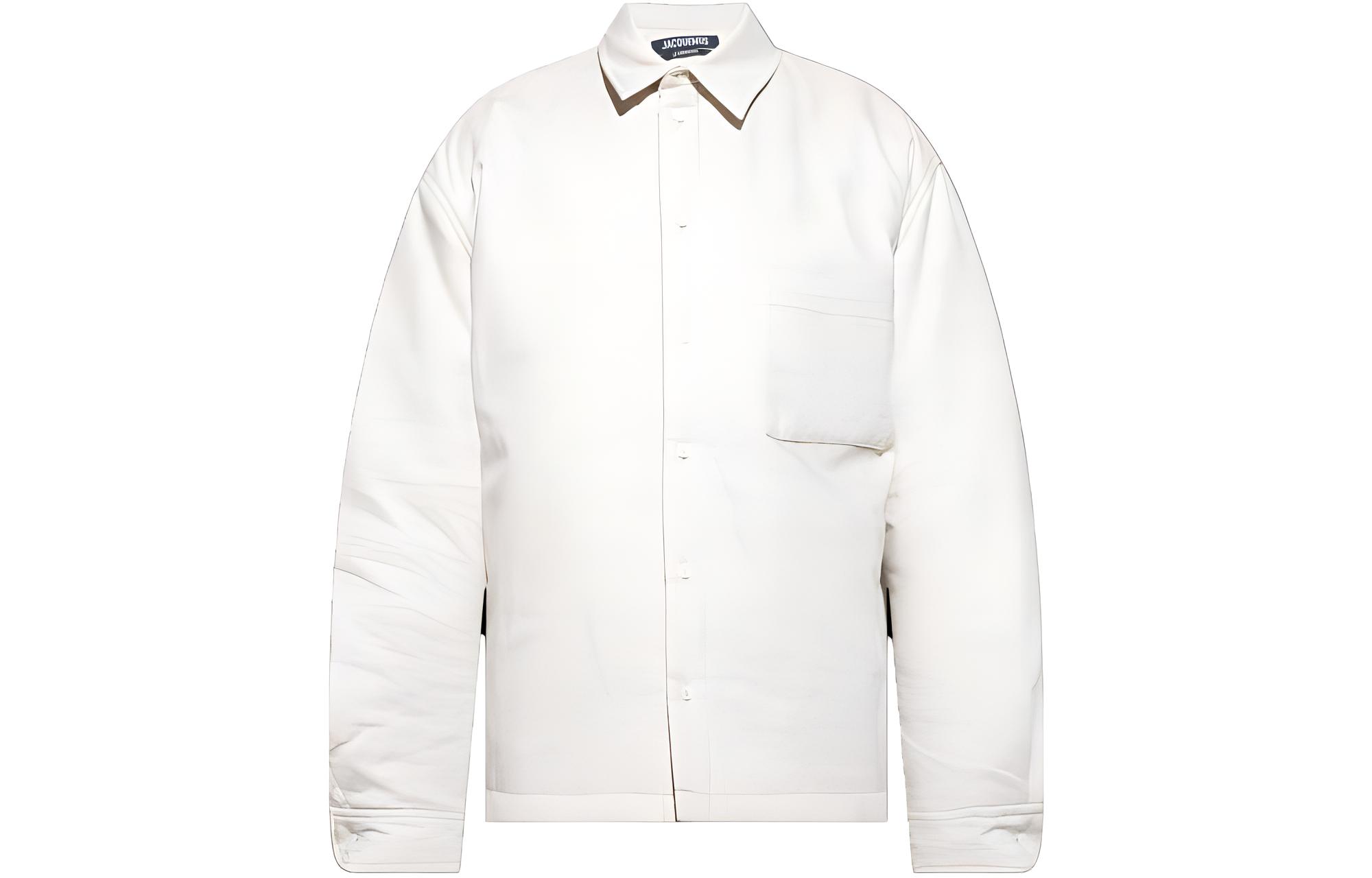 Jacquemus Single-Breasted Collar Jacket Men’s Light Beige 236SH1051033130
