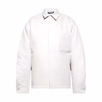 Jacquemus Single-Breasted Collar Jacket Men’s Light Beige 236SH1051033130