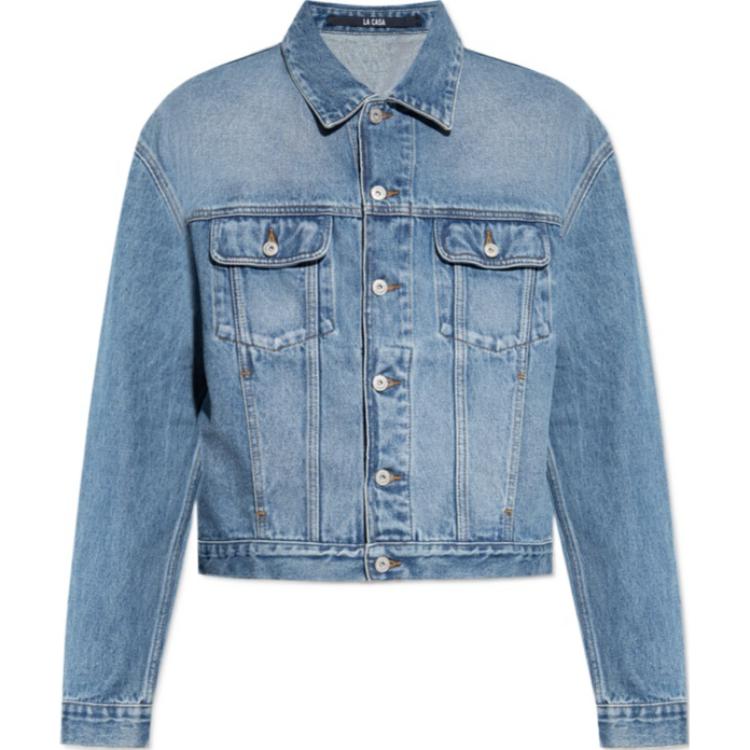 Jacquemus Single-Breasted Long Sleeve Jacket Blue 246DE027-1513-33C