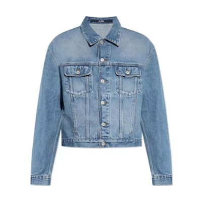 Jacquemus Single-Breasted Long Sleeve Jacket Blue 246DE027-1513-33C