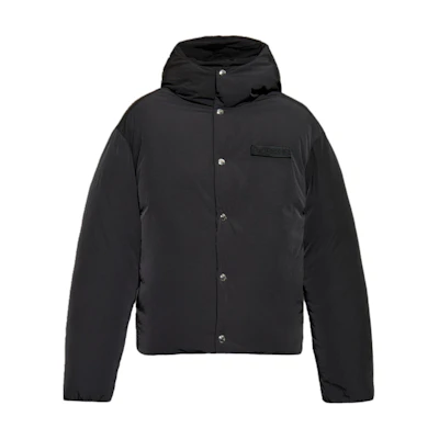 Jacquemus Solid Black Hooded Long Sleeve Jacket 246CO034-1320-990