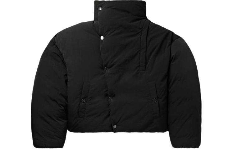 Jacquemus Solid Black Zip-Up Single-Breasted Loose-Fit Jacket 23H236BL0271320990