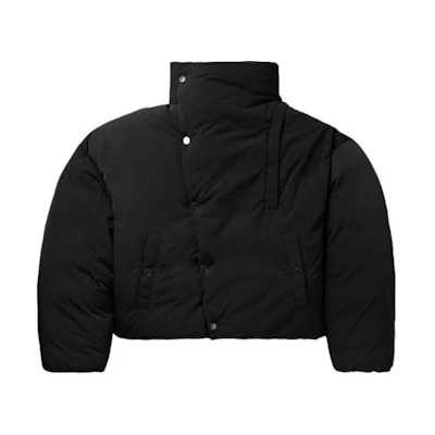 Jacquemus Solid Black Zip-Up Single-Breasted Loose-Fit Jacket 23H236BL0271320990