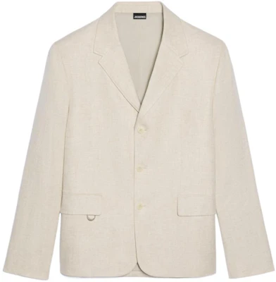 Jacquemus 純色修身長袖外套 米色 24E245JA037-1358-130 Buy Jacquemus 純色修身長袖外套 米色 24E245JA037-1358-130