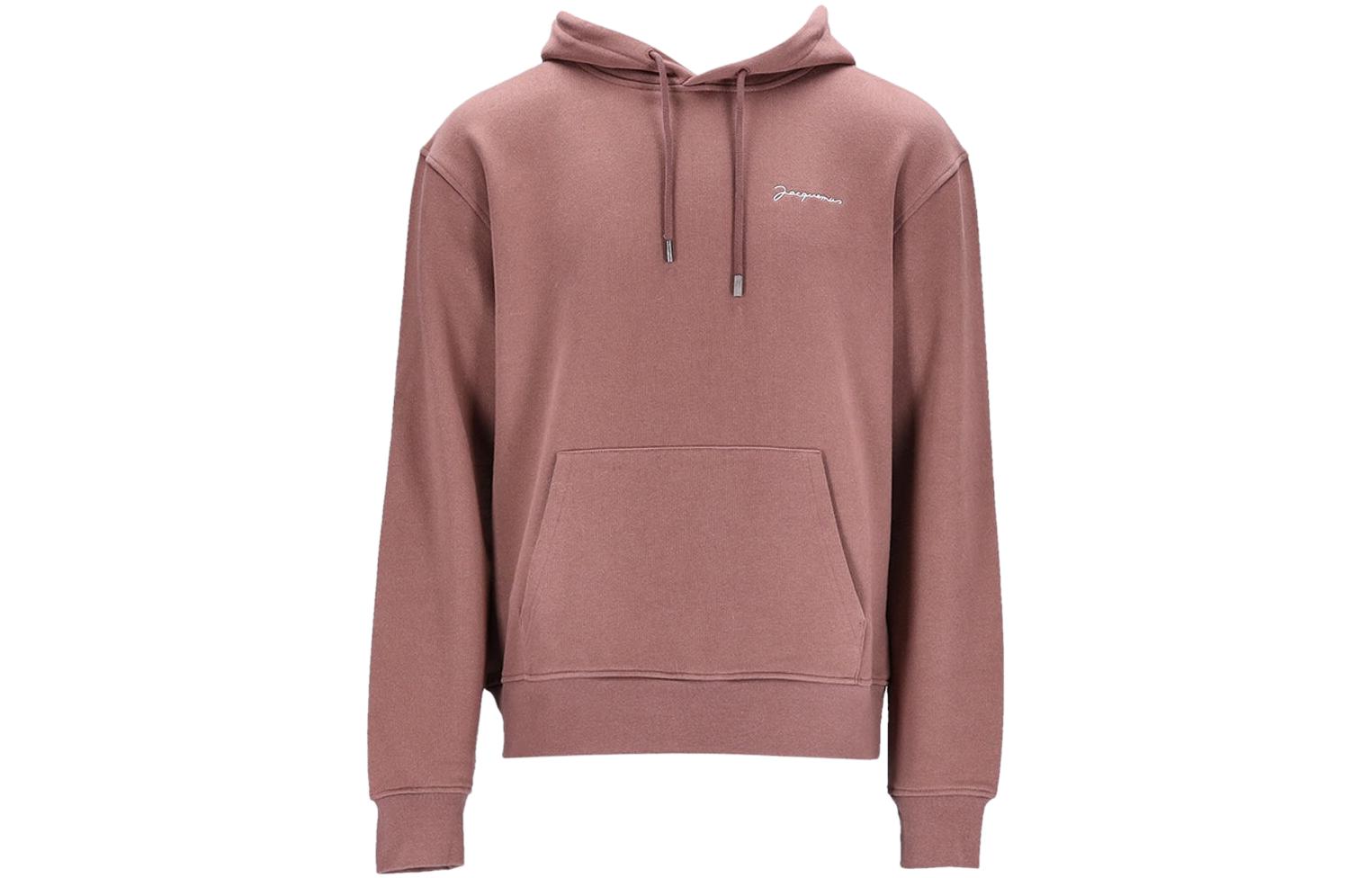 Jacquemus Solid Color Hoodie Brown Pullover Long Sleeve 226JS310-2120-851