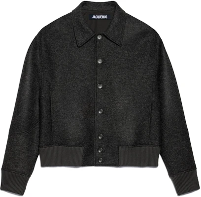 Jacquemus 男士純色修身長袖西裝外套 深灰色 236BL042-1457-970 Buy Jacquemus 男士純色修身長袖西裝外套 深灰色 236BL042-1457-970