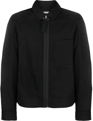 Jacquemus 黑色純色拉鍊襯衫外套 23H236BL0131359990 Buy Jacquemus 黑色純色拉鍊襯衫外套 23H236BL0131359990