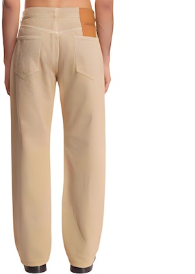 Jacquemus Seluar Denim Beige Zip Jeans Lelaki Warna Uni 24E245DE0281514150 Lookbook Jacquemus Seluar Denim Beige Zip Jeans Lelaki Warna Uni 24E245DE0281514150