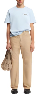 Jacquemus Seluar Denim Beige Zip Jeans Lelaki Warna Uni 24E245DE0281514150 Details for Jacquemus Seluar Denim Beige Zip Jeans Lelaki Warna Uni 24E245DE0281514150