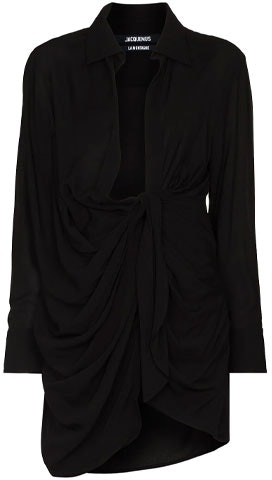 jacquemus-solid-long-sleeve-deep-v-neck-black-dress-213-dr-09213102990