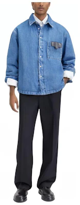 Jacquemus 深藍色修身版西裝外套 245DE034152133C Buy Jacquemus 深藍色修身版西裝外套 245DE034152133C
