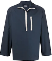Jacquemus SS22 Blue High Neck Half-Zip Pullover Sweatshirt 22E225TO0051040NAVY Jacquemus SS22 Blue High Neck Half-Zip Pullover Sweatshirt 22E225TO0051040NAVY