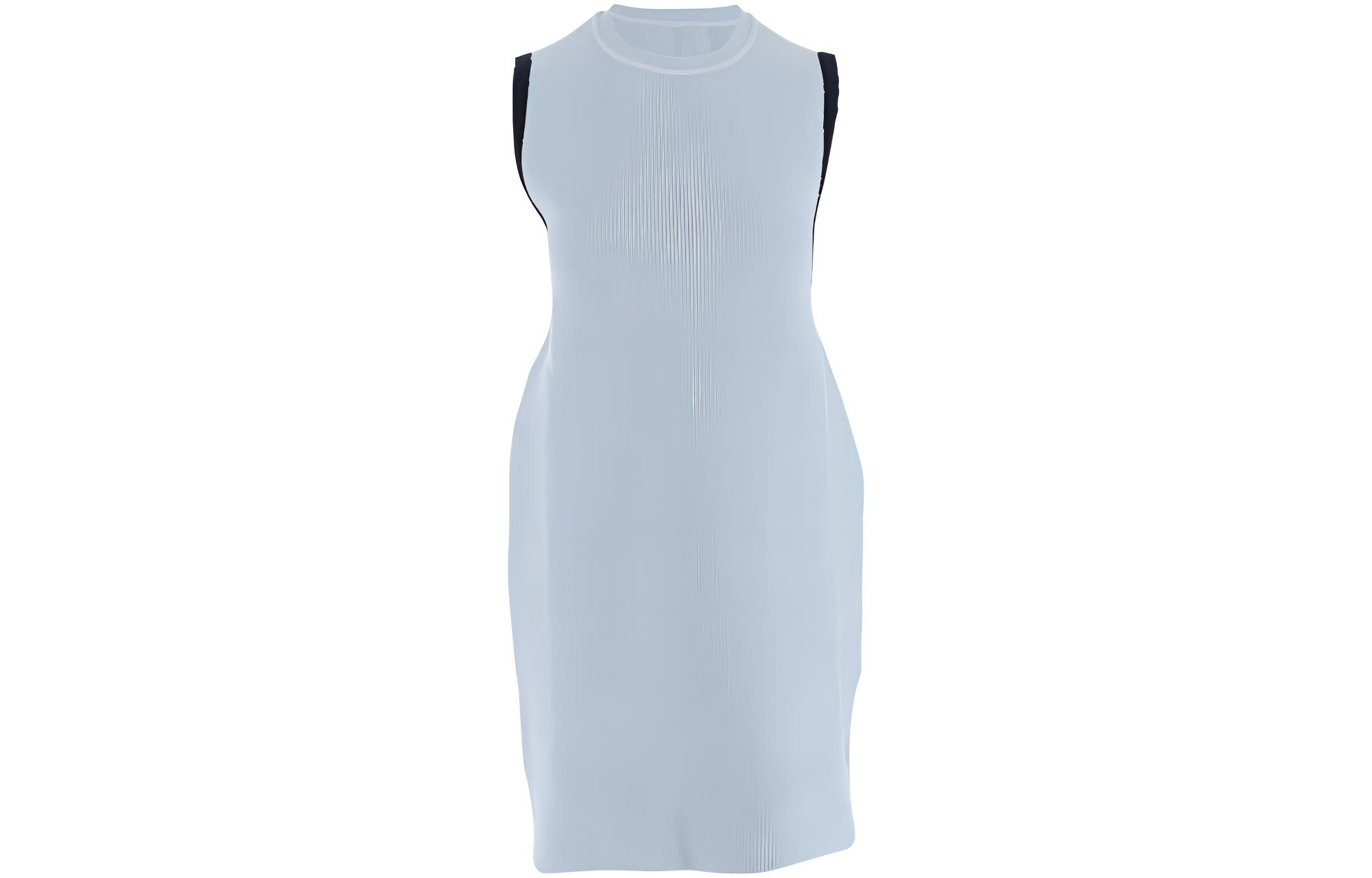 Jacquemus SS22 Solid Color Sleeveless Crew Neck Dress Light Green 221KN0542072320