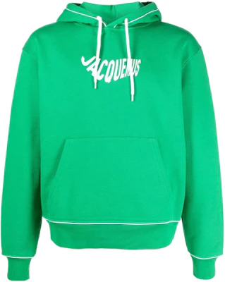 ジャックムス SS22 ウェーブロゴ グラフィック スウェットシャツ グリーン メンズ 225JS0332210-5AH Order ジャックムス SS22 ウェーブロゴ グラフィック スウェットシャツ グリーン メンズ 225JS0332210-5AH