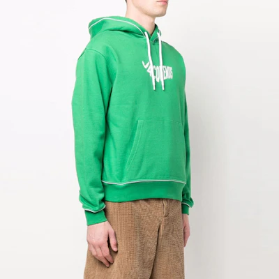 ジャックムス SS22 ウェーブロゴ グラフィック スウェットシャツ グリーン メンズ 225JS0332210-5AH Shop ジャックムス SS22 ウェーブロゴ グラフィック スウェットシャツ グリーン メンズ 225JS0332210-5AH