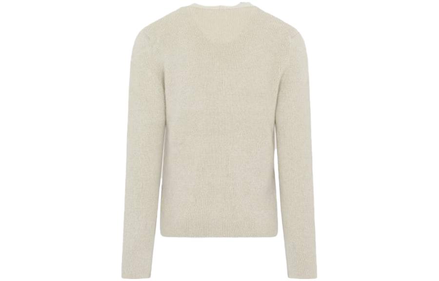 Lookbook ジャックムス SS23 ベージュニットカーディガン コントラストトリム Vネック 235KN1282246510