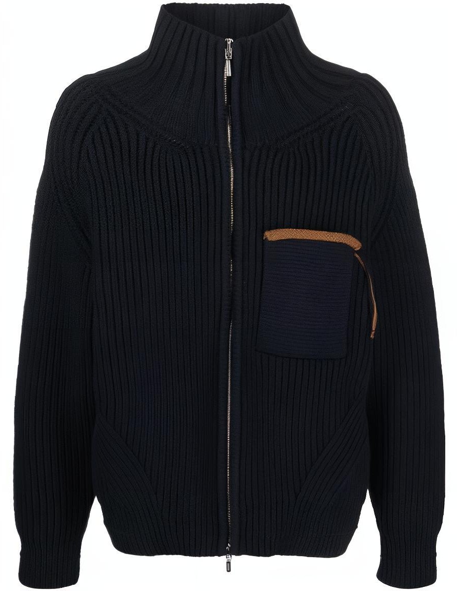 jacquemus-ss-23-blue-high-neck-cardigan-jacket-sweatshirt-235-kn-1202243-navy