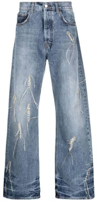 Jacquemus SS23淺藍色寬鬆抽鬚牛仔褲 235DE00813893AU Buy Jacquemus SS23淺藍色寬鬆抽鬚牛仔褲 235DE00813893AU