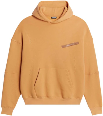 Jacquemus SS23 素色連帽上衣 棕黃配色 235JS1342048250 Buy Jacquemus SS23 素色連帽上衣 棕黃配色 235JS1342048250