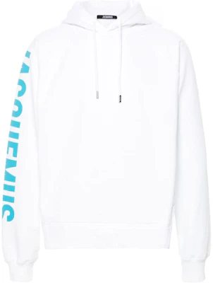 Jacquemus 白色連帽衫 - 標誌印花長袖款 245JS2342341010 Buy Jacquemus 白色連帽衫 - 標誌印花長袖款 245JS2342341010