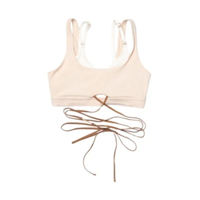Jacquemus Nike La Brassiere Off-White