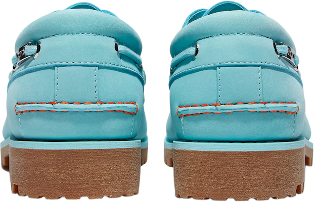 Jacquemus x Timberland 3-Eye Lug Boat 'Aqua' TB0A6G7F-04V Lookbook Jacquemus x Timberland 3-Eye Lug Boat 'Aqua' TB0A6G7F-04V