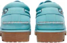 Lookbook Jacquemus x Timberland 3-Eye Lug Boat 'Aqua' TB0A6G7F-04V