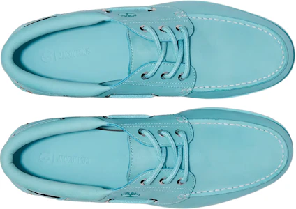 Lookbook Jacquemus x Timberland 3-Eye Lug Boat 'Aqua' TB0A6G7F-04V