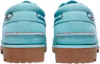 Shop Jacquemus x Timberland 3-Eye Lug Boat 'Aqua' TB0A6G7F-04V