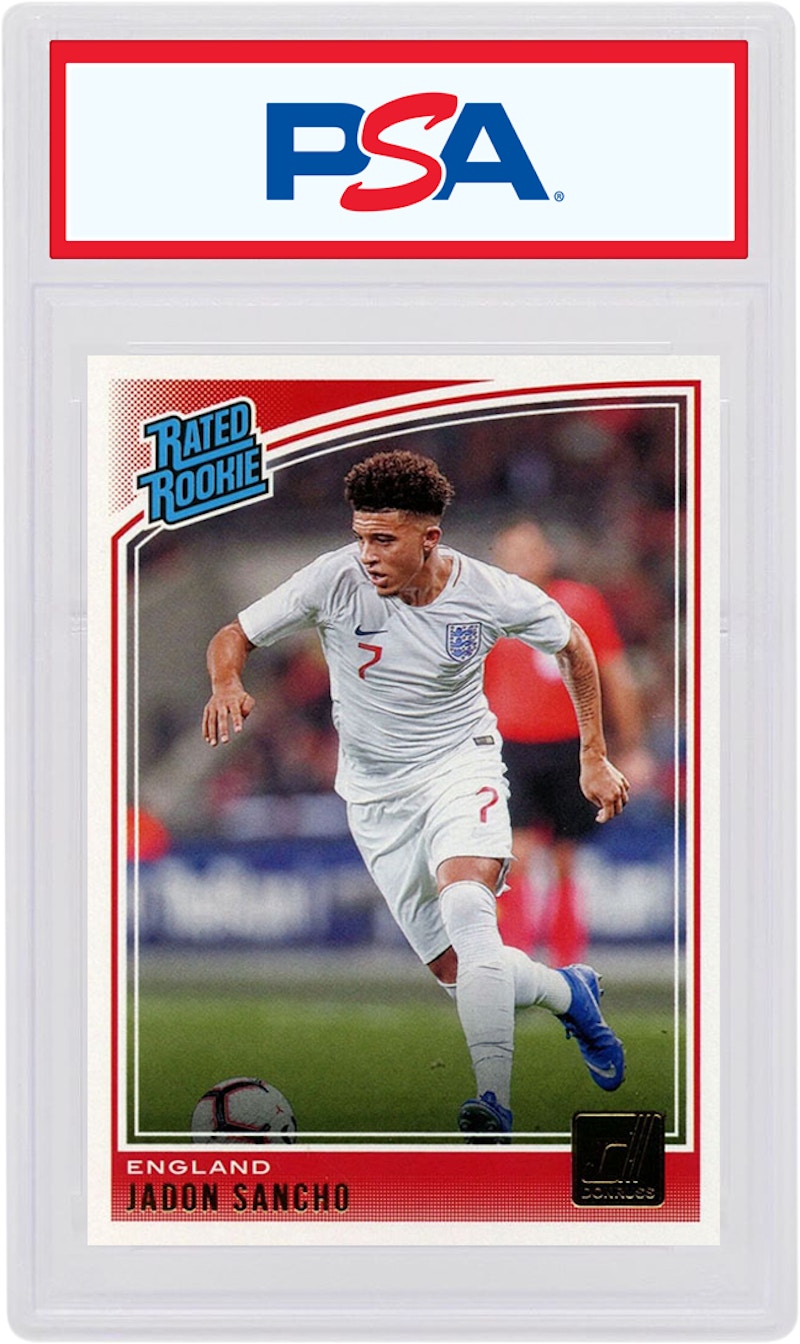 Buy Jadon Sancho 2018 Donruss Soccer Novato Calificado #189