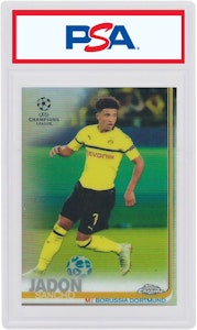 Jadon Sancho 2018 Topps Chrome UEFA Liga Champions Refraktor #86 Buy Jadon Sancho 2018 Topps Chrome UEFA Liga Champions Refraktor #86