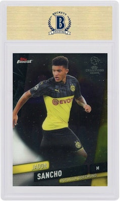 Jadon Sancho 2019 Topps Finest UEFA Champions League #26 Order Jadon Sancho 2019 Topps Finest UEFA Champions League #26