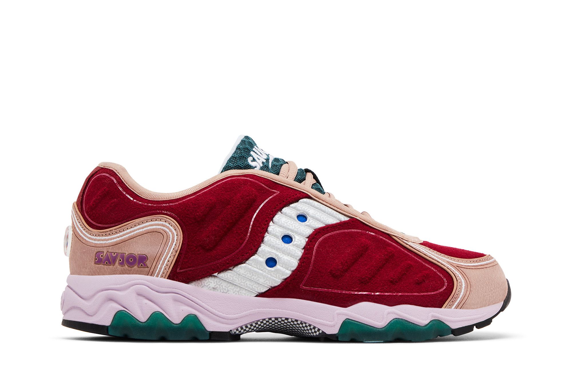 Buy Jae Tips x Saucony Matrix 'No Shoes In The House - Burgundy' S70922-1