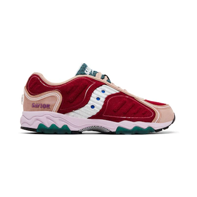 Jae Tips Saucony Matrix 'No Shoes In The House - Burgundy'