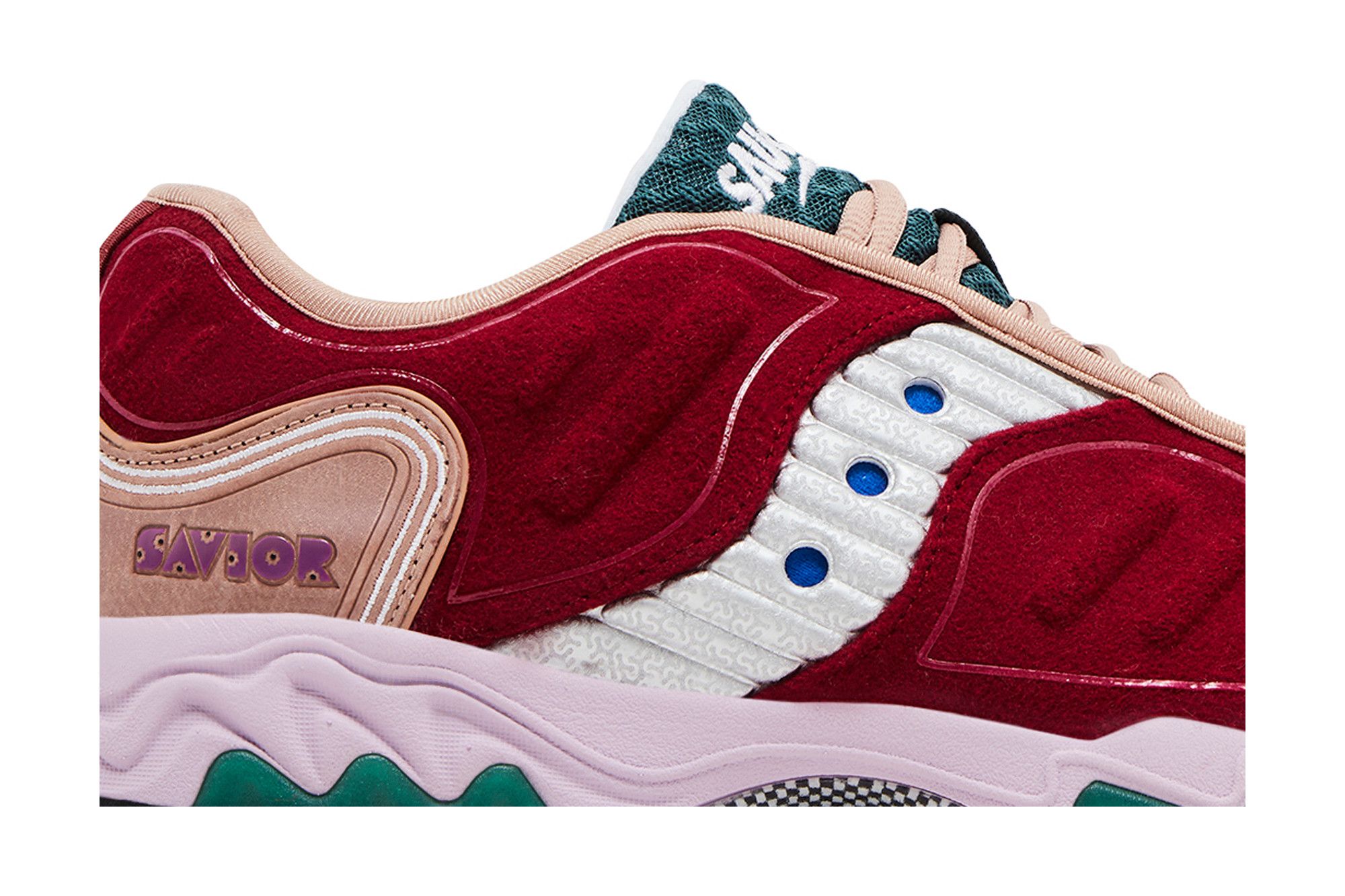 Order Jae Tips x Saucony Matrix 'No Shoes In The House - Burgundy' S70922-1