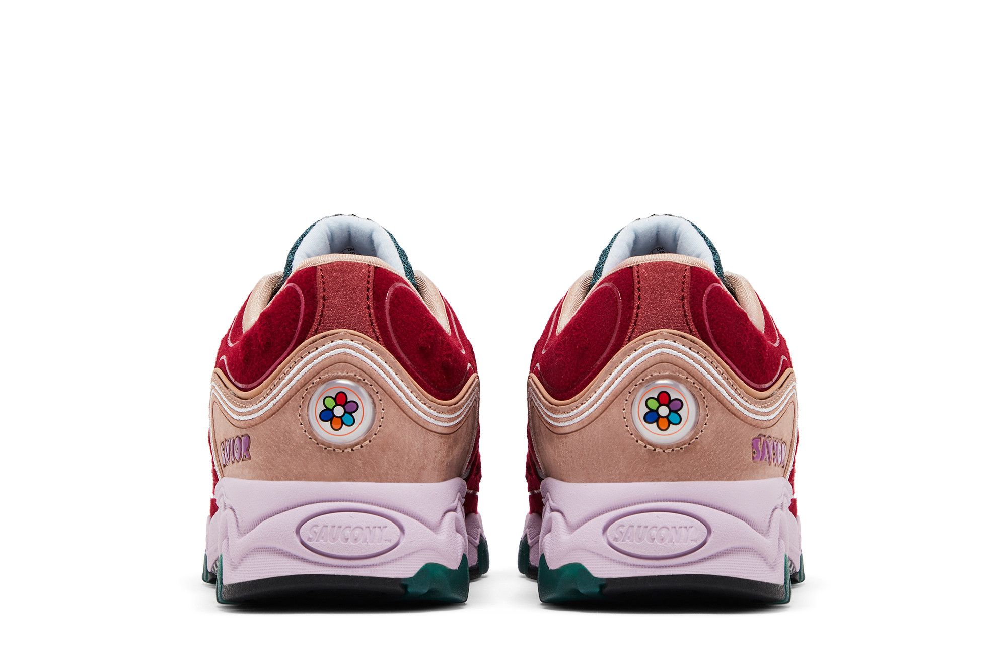 Details for Jae Tips x Saucony Matrix 'No Shoes In The House - Burgundy' S70922-1