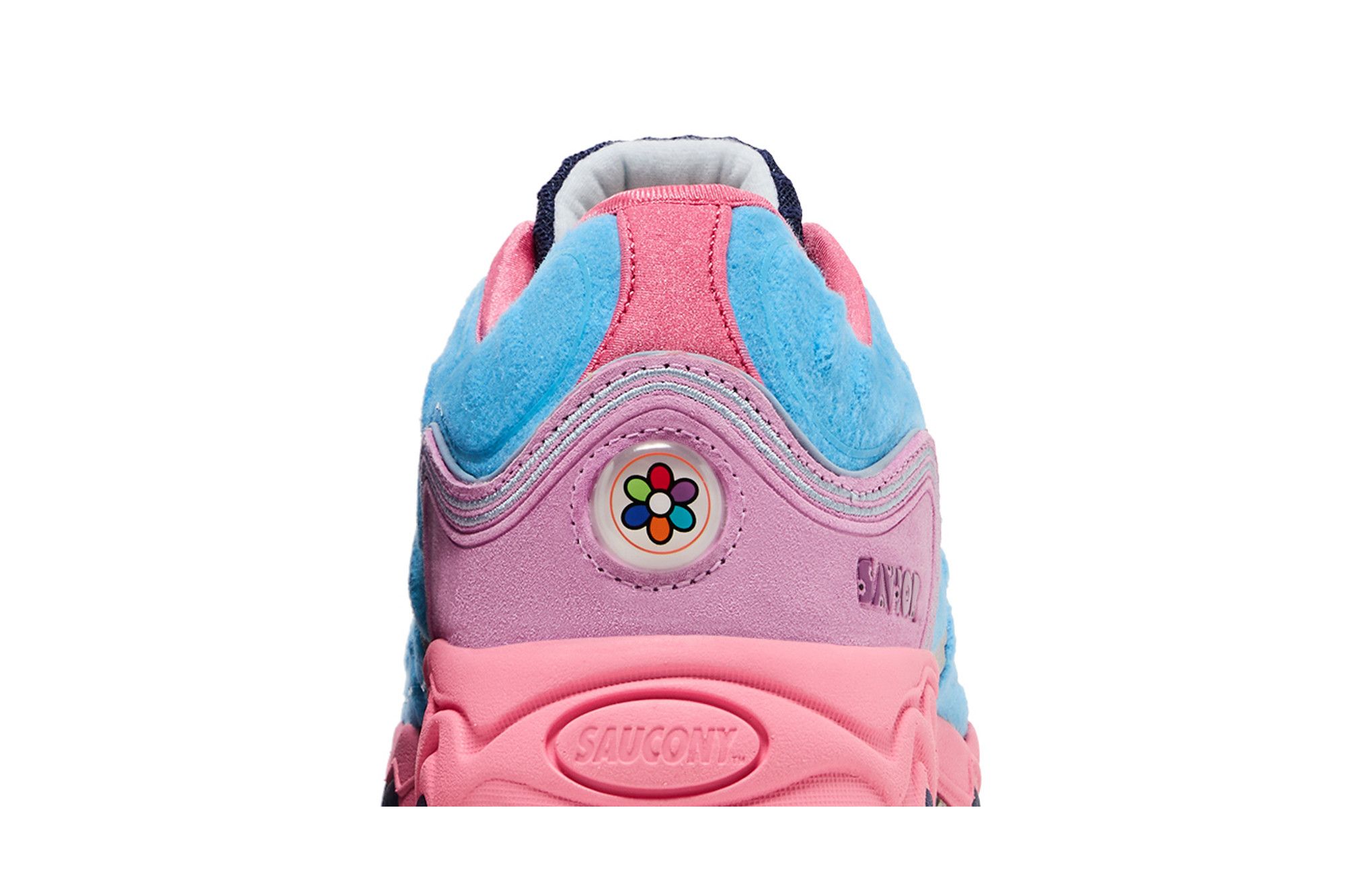 Sizing Jae Tips x Saucony Matrix 'No Shoes In The House - Splash Orchid' (Sin Zapatos - Orquídea). S70922-2