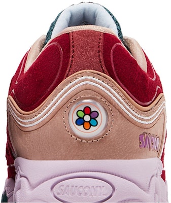 Jae Tips x Saucony Matrix 'No Shoes In The House - Burgundy' S70922-1 Sizing Jae Tips x Saucony Matrix 'No Shoes In The House - Burgundy' S70922-1