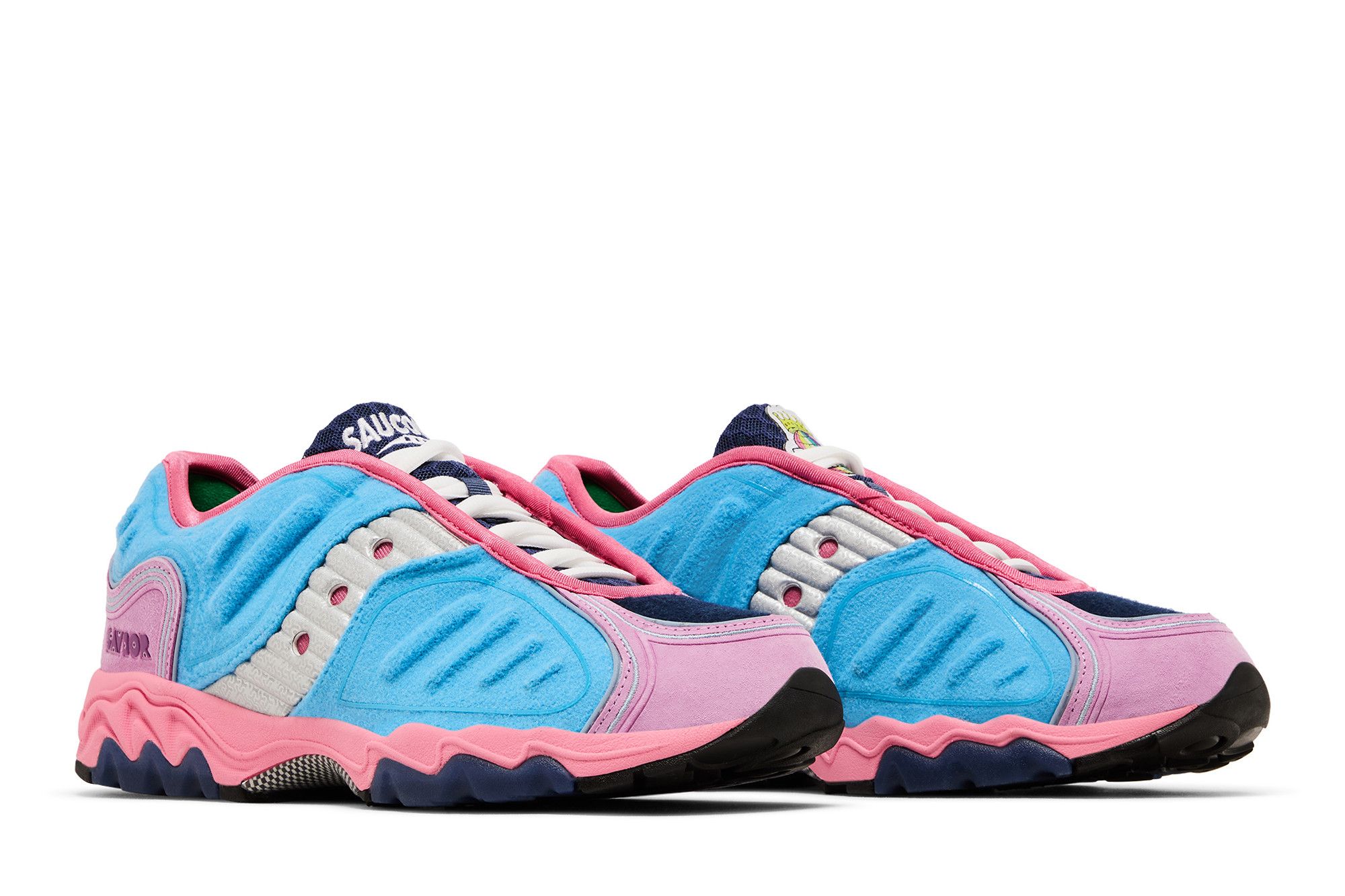 Cheap Jae Tips x Saucony Matrix 'No Shoes In The House - Splash Orchid' (Sin Zapatos - Orquídea). S70922-2