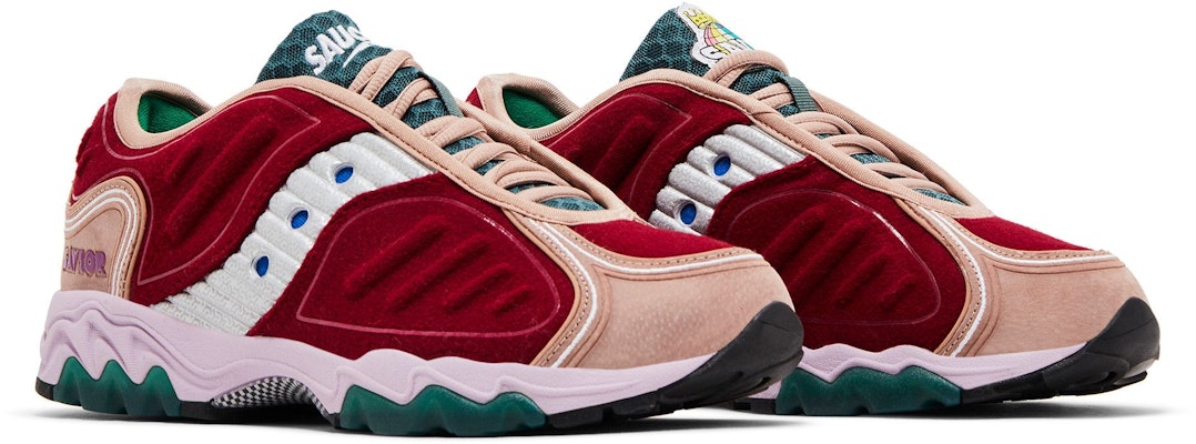 Jae Tips x Saucony Matrix 'No Shoes In The House - Burgundy' S70922-1 Cheap Jae Tips x Saucony Matrix 'No Shoes In The House - Burgundy' S70922-1