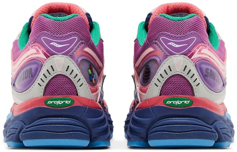 Jae Tips x Saucony ProGrid Omni 9 'To Do List - Pink' Sepatu Wanita S70864-1 Details for Jae Tips x Saucony ProGrid Omni 9 'To Do List - Pink' Sepatu Wanita S70864-1