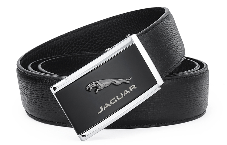 Jaguar Genuine Leather Belt Business Automatic Buckle 3.5cm JX3220380153