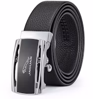 Jaguar Leather Belt Elegant Textured Automatic Buckle 3.55cm Width JA3T2410153A Jaguar Leather Belt Elegant Textured Automatic Buckle 3.55cm Width JA3T2410153A