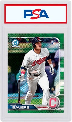 Jake Bauers 2019 Bowman Chrome X Rookie Green X-Fractor /31 #3 Buy Jake Bauers 2019 Bowman Chrome X Rookie Green X-Fractor /31 #3